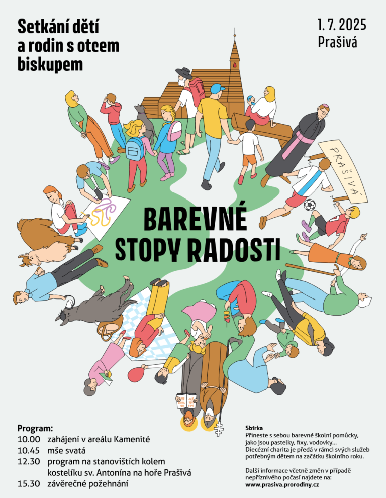 Setkání dětí a rodin s otcem biskupem