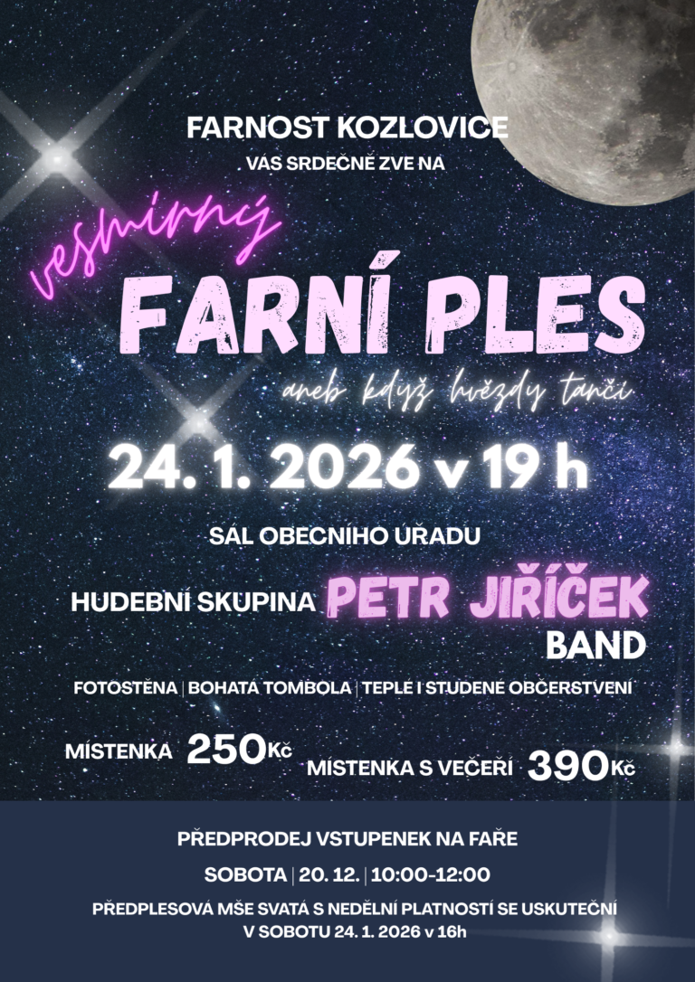 Farní ples 2025